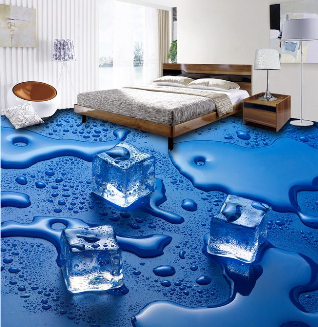 12 Ý tưởng trang trí phòng ngủ với gạch tranh 3D như đang ở giữa thiên nhiên