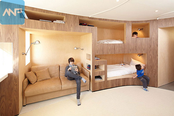 50 ý tưởng giường tầng đẹp nhất thế giới