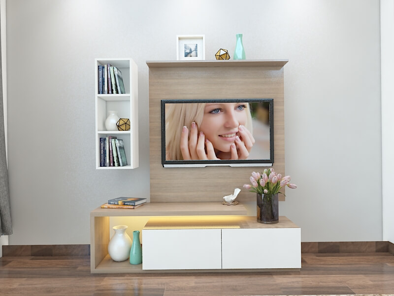 56 mẫu kệ tivi mới nhất bằng gỗ tự nhiên giá rẻ cho phòng khách hiện đại năm 2018