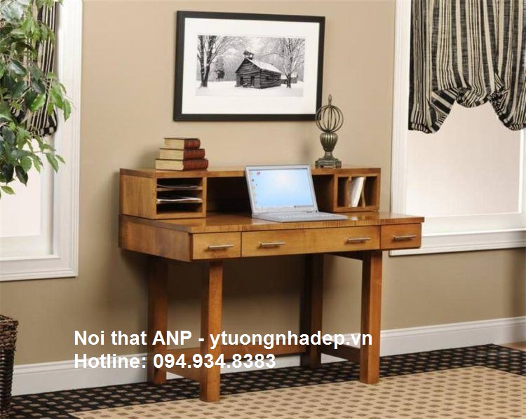 256 Mẫu bàn làm việc nhỏ gọn tại nhà đơn giản hiện đại thông minh giá rẻ- Phần 2