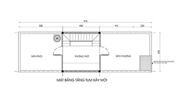 Cải tạo sửa chữa nhà 3 tầng cũ đẹp với không gian xanh