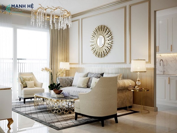 Ngắm các mẫu thiết kế nội thất chung cư phòng khách theo từng phong cách