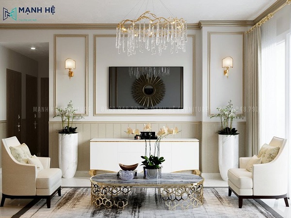 Ngắm các mẫu thiết kế nội thất chung cư phòng khách theo từng phong cách