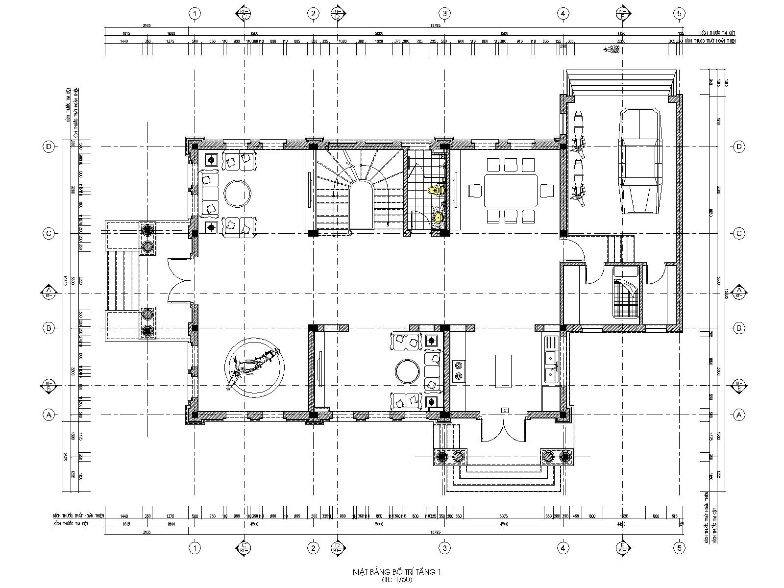 Thiết kế biệt thự phong cách cổ điển