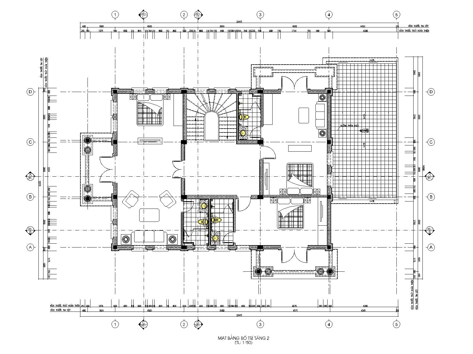 Thiết kế biệt thự phong cách cổ điển