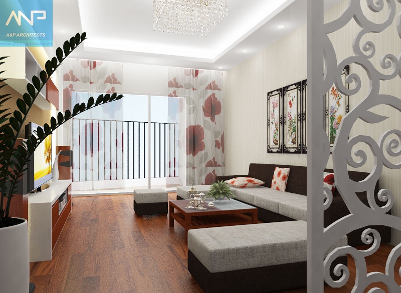 Thiết kế hoàn thiện nội thất căn hộ chung cư Văn Phú Victoria