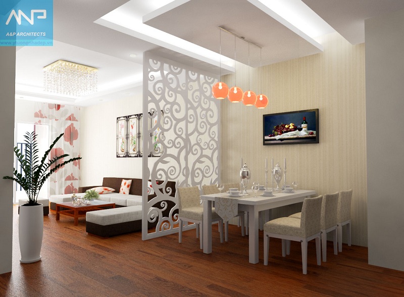 Thiết kế hoàn thiện nội thất căn hộ chung cư Văn Phú Victoria