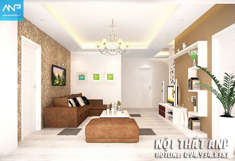 Thiết kế nội thất chung cư Ciputra