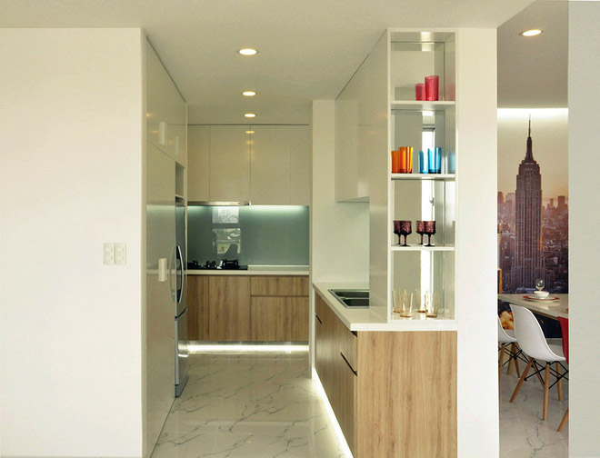 Thiết kế thi công trọn gói căn hộ chung cư Time City- Minh Khai